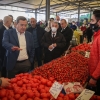 Başkan Batur, Hatay Pazaryeri'nde Vatandaşı Dinledi