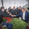 Başkan Batur, Hatay Pazaryeri'nde Vatandaşı Dinledi