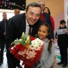 Başkan Batur, Miniklerin Karne Heyecanına Ortak Oldu