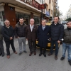 Başkan Batur Sahada, Esnafın Yanında