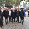 Başkan Batur Sahada, Esnafın Yanında