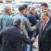 Başkan Batur Şantiyelerde İşçiyle Bayramlaştı