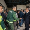 Başkan Batur Şantiyelerde İşçiyle Bayramlaştı