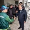Başkan Batur Şantiyelerde İşçiyle Bayramlaştı
