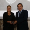 Başkan Batur'dan Meslektaşlarına Plaket