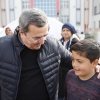 Batur’dan Konak’ın Çadır Kentine Ziyaret