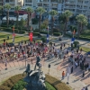 Konaklı Kadınlar Açık Havada Zumba İle Stres Attı