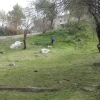 İğdeli Park ot temizliği çalışması