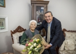 Başkan Batur, 24 Kasım’da Yine Öğretmeninin Yanında