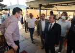 Başkan Batur'dan Kordon'a Hayırlı Olsun Ziyareti