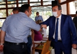 Konak Belediye Başkanı Abdül Batur Muhtarlarla Buluştu