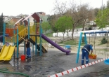 19 Mayıs Parkı oyun gruplarının temizliği