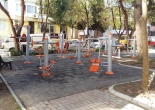 Murat Reis Parkı yeni spor aletleri