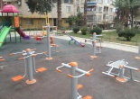 Zeytinlik (Tülay Aktaş) Parkı yeni spor aletleri