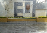 9 Eylül Orta Okulu  Atatürk Büstü dikim çalışması