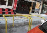 Şükrü Saraçoğlu Caddesi Çöp Konteynırı Sabitleme Korkuluğu Boya Çalışması