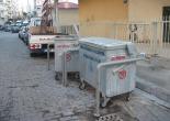 Şükrü Saraçoğlu Caddesi Çöp Konteynırı Sabitleme Korkuluğu Boya Çalışması