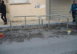 Şükrü Saraçoğlu Caddesi Çöp Konteynırı Sabitleme Korkuluğu Boya Çalışması