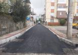 Mersinli Mahallesi 2806 Sokakta Freze ve Finişerle Asfalt Serme Çalışması