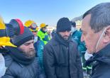 Başkan Batur Deprem Bölgesinde