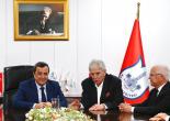 Batur’a EBSO’dan Tebrik Ziyareti