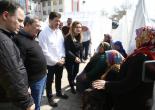 Batur’dan Konak’ın Çadır Kentine Ziyaret