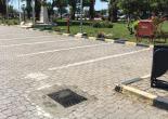 Yeşiltepe Mahallesi Konak Subay Orduevi Bahçesinde Zarar Görmüş Parke Taşları Düzenleme/Yenileme Çalışması