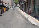 Alsancak Mahallesi 1460 Sokakta Gerçekleştirilen Kaldırım Yenileme  Çalışması