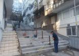 Kılıç Reis Mahallesi 310 Sokakta Merdiven Yenileme ile Lazer Kesim Tutamak İmalat ve Montaj Çalışması