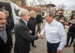 Kılıçdaroğlu Konak Belediyesi’nin Çadır Kentini Ziyaret Etti