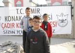 Konak’ın Çadır Kentinde Hayat Başladı