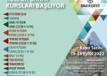 Konak’ta Kurslara Kayıtlar Başladı