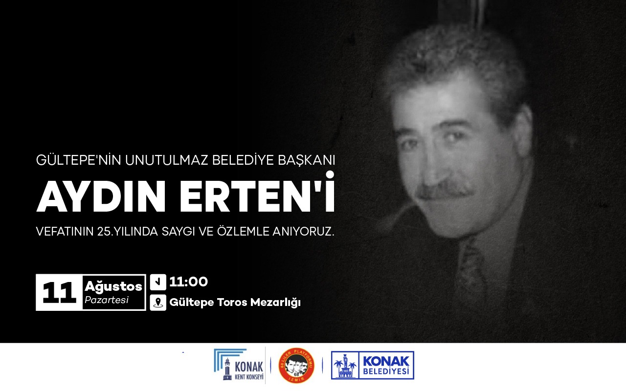 Gültepe'nin Unutulmaz Belediye Başkanı Aydın Erten'i Saygıyla ve Özlemle Anıyoruz