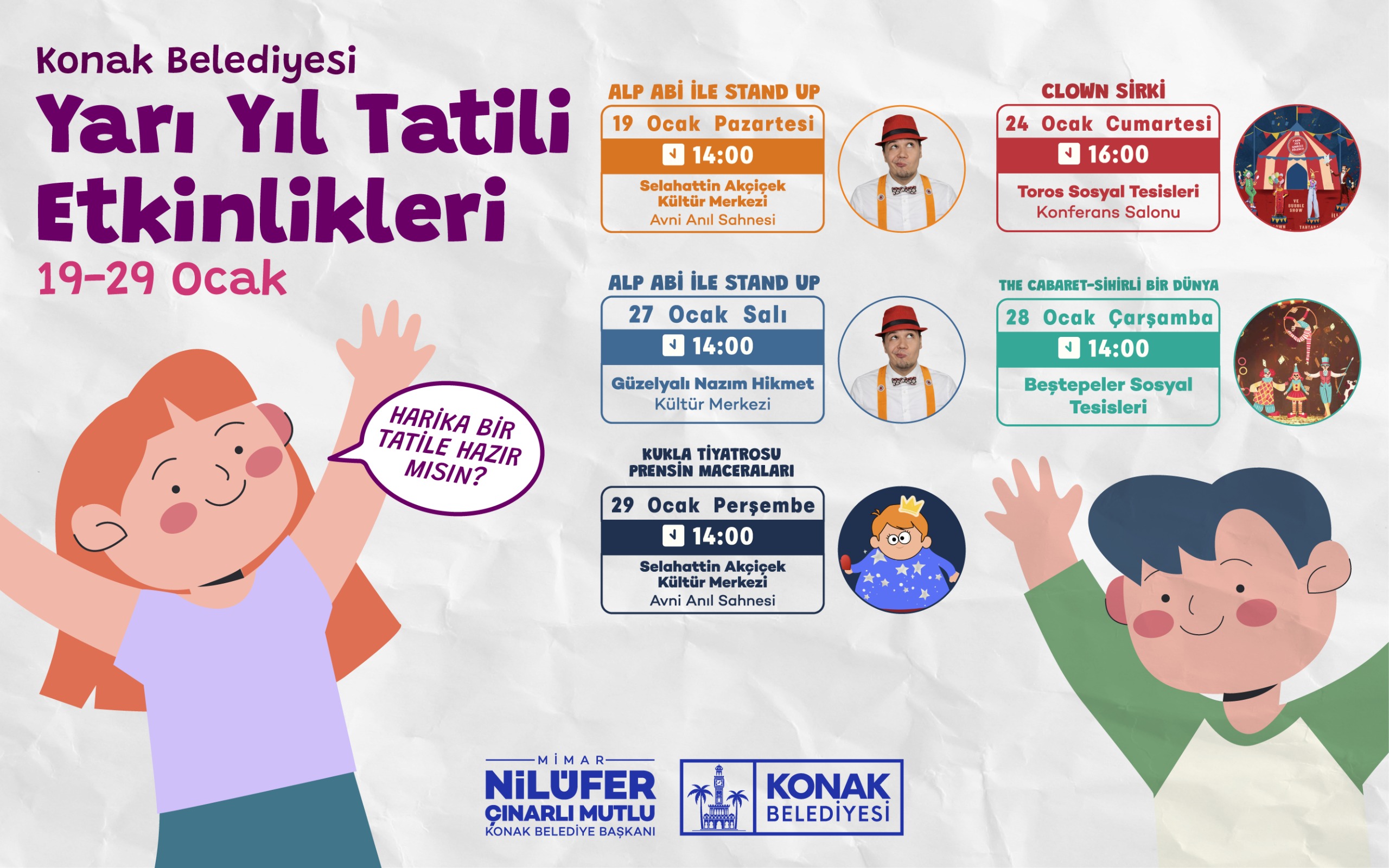 Karneleri aldık, şimdi eğlence vakti! 🥰