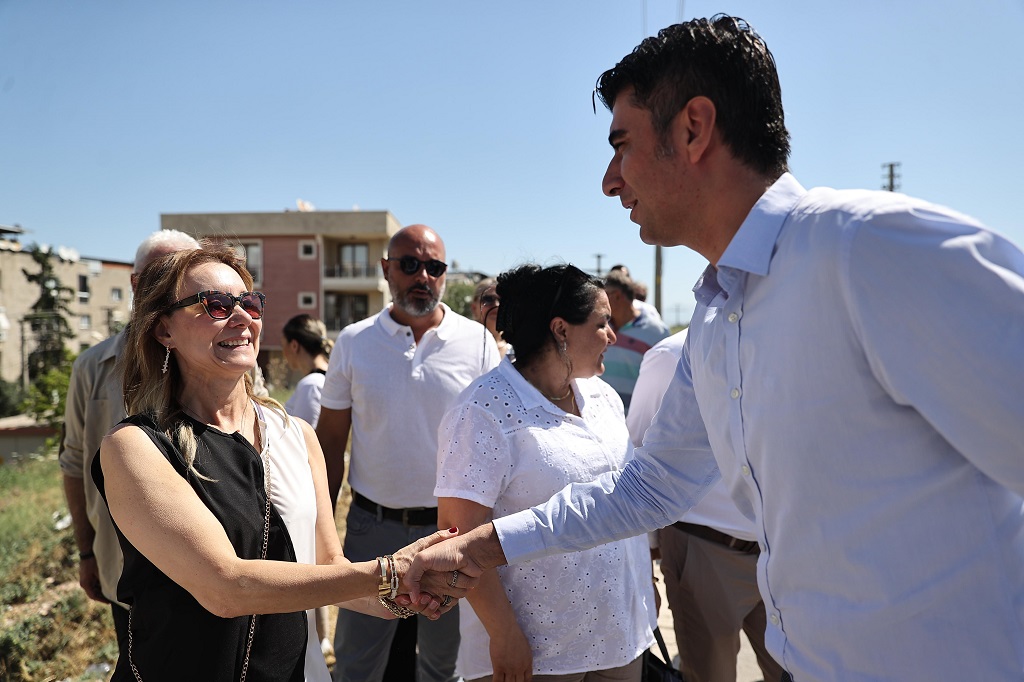 Başkan Mutlu, İZSU Genel Müdürü Erdoğan ile Sahaya İndi