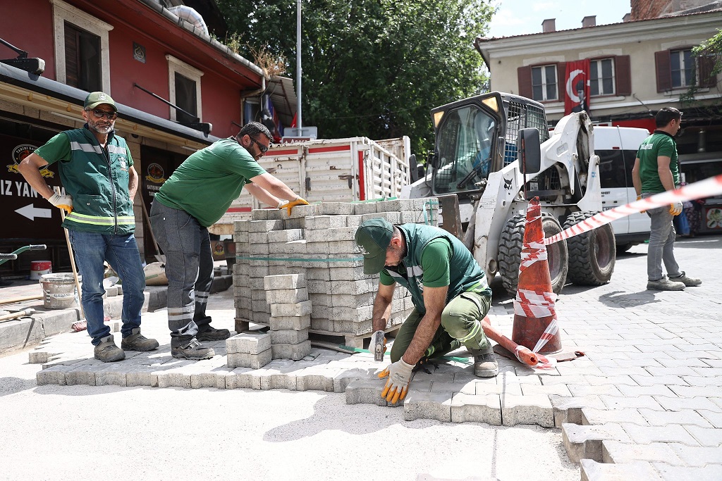 Basmane’de Temizlik ve Bakım Seferberliği