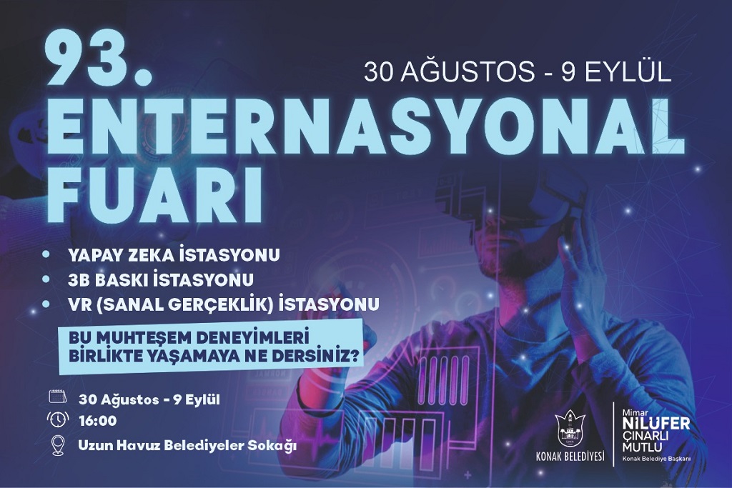 Konak Belediyesi 93. İEF’ye Hazır