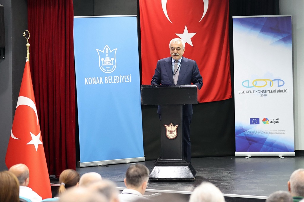 Konak, Ege Kent Konseyleri Birliği Buluşmasına Ev Sahipliği Yaptı