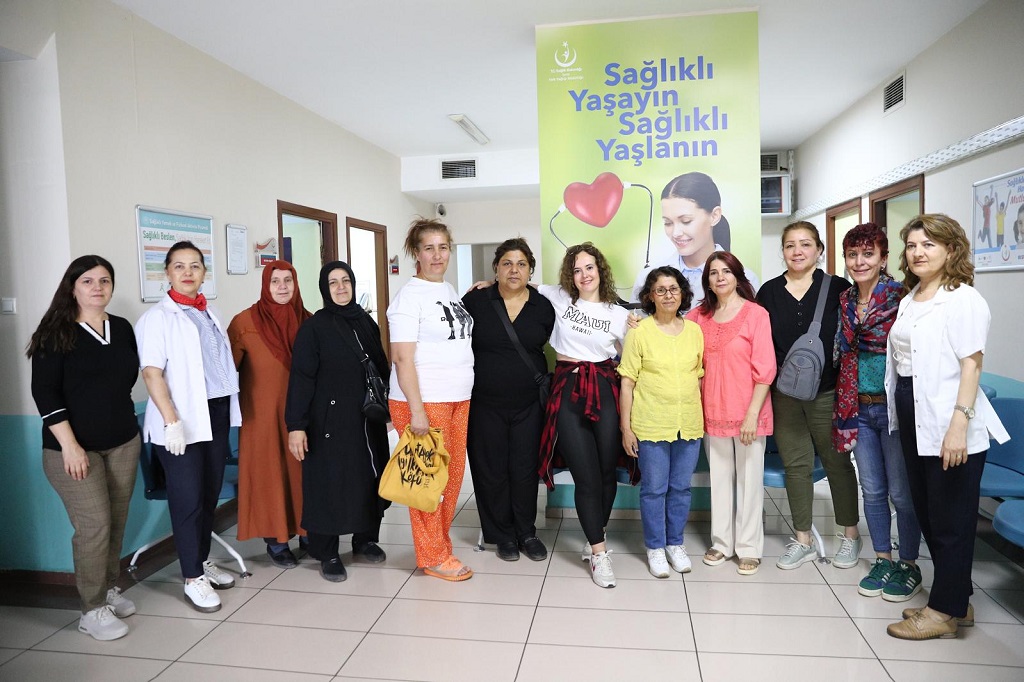 Konaklı Kadınlara Önce Eğitim Sonra Kanser Taraması