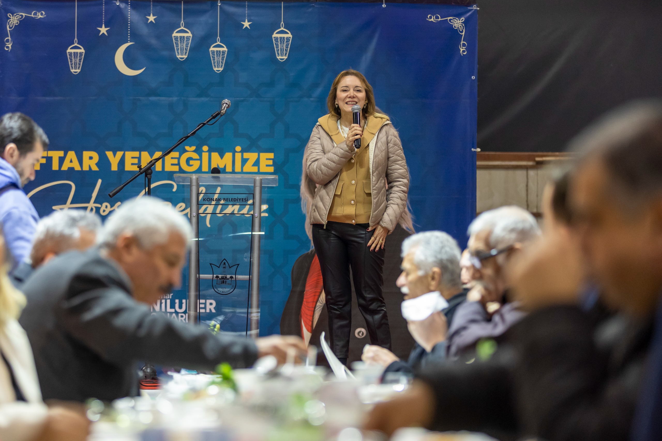 Konak’ta İlk İftar: Başkan Mutlu’dan Dayanışma Vurgusu