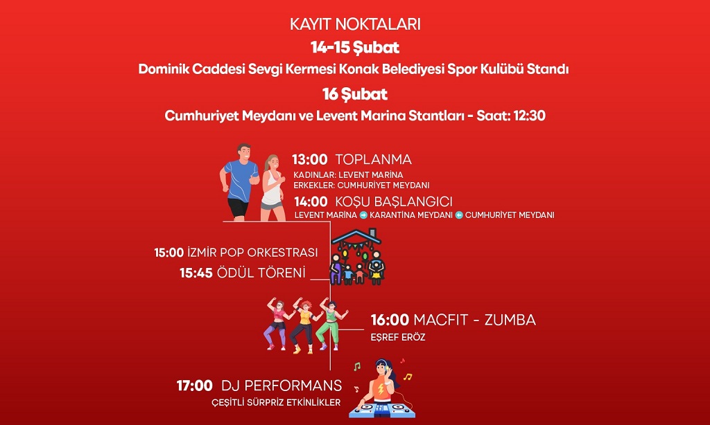 Konak’tan Sevgililer Günü’ne Özel Etkinlikler